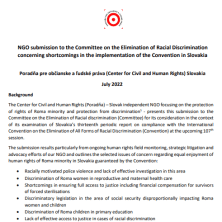 Submission to the UN Committee on the Elimination of Racial Discrimination concerning Slovakia