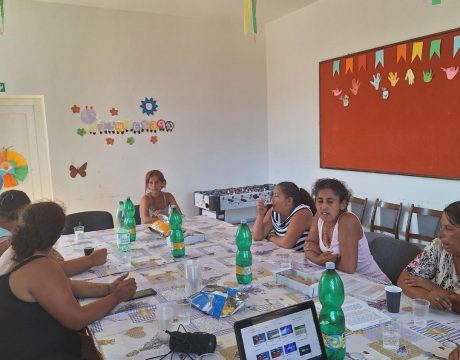 In a village Jarovnice we oraganised another meeting with Roma women activists