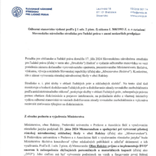 Odborné stanovisko SNSĽP vo veci posúdenia zámeru vytvorenia rómskej národnostnej školy v obci Rakúsy