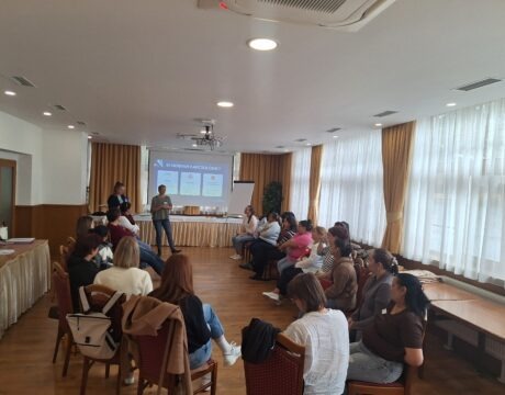 We met with our partner organisation in Herľany
